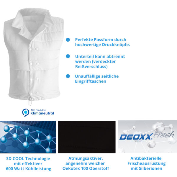E.COOLINE PowerVital Vest - gilet refrigerante - immagine 14