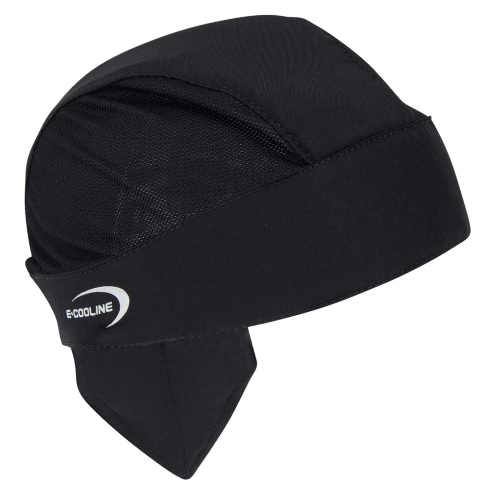 Kühlendes Bandana Light von E.COOLINE in Farbe schwarz