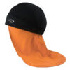 Cooling bandana SX3 with neck protection from E.COOLINE in color black/orange