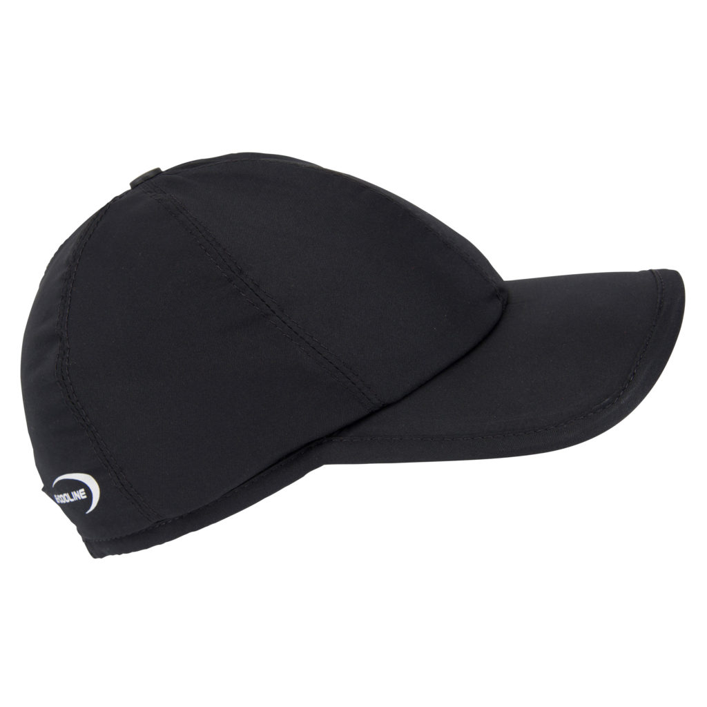 Kühlendes Basecap von E.COOLINE in Farbe schwarz