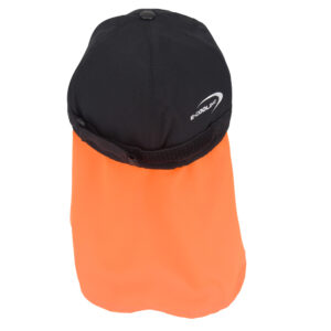 Retro del berretto da baseball refrigerante E.COOLINE con protezione UV per il collo