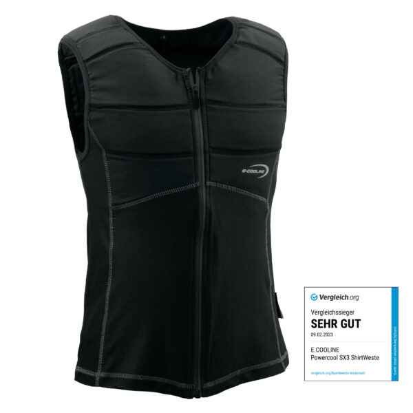 maglia smanicata refrigerante E.COOLINE - vincitore del confronto