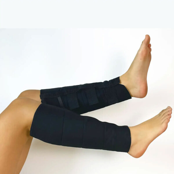 E.COOLINE Powercool SX3 Boots, 1 paio - manicotti refrigeranti per polpacci con chiusura in velcro - immagine 6