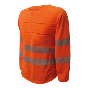 E.COOLINE PowerSignal Shirt SX3 Alta visibilità Classe 2 vista laterale