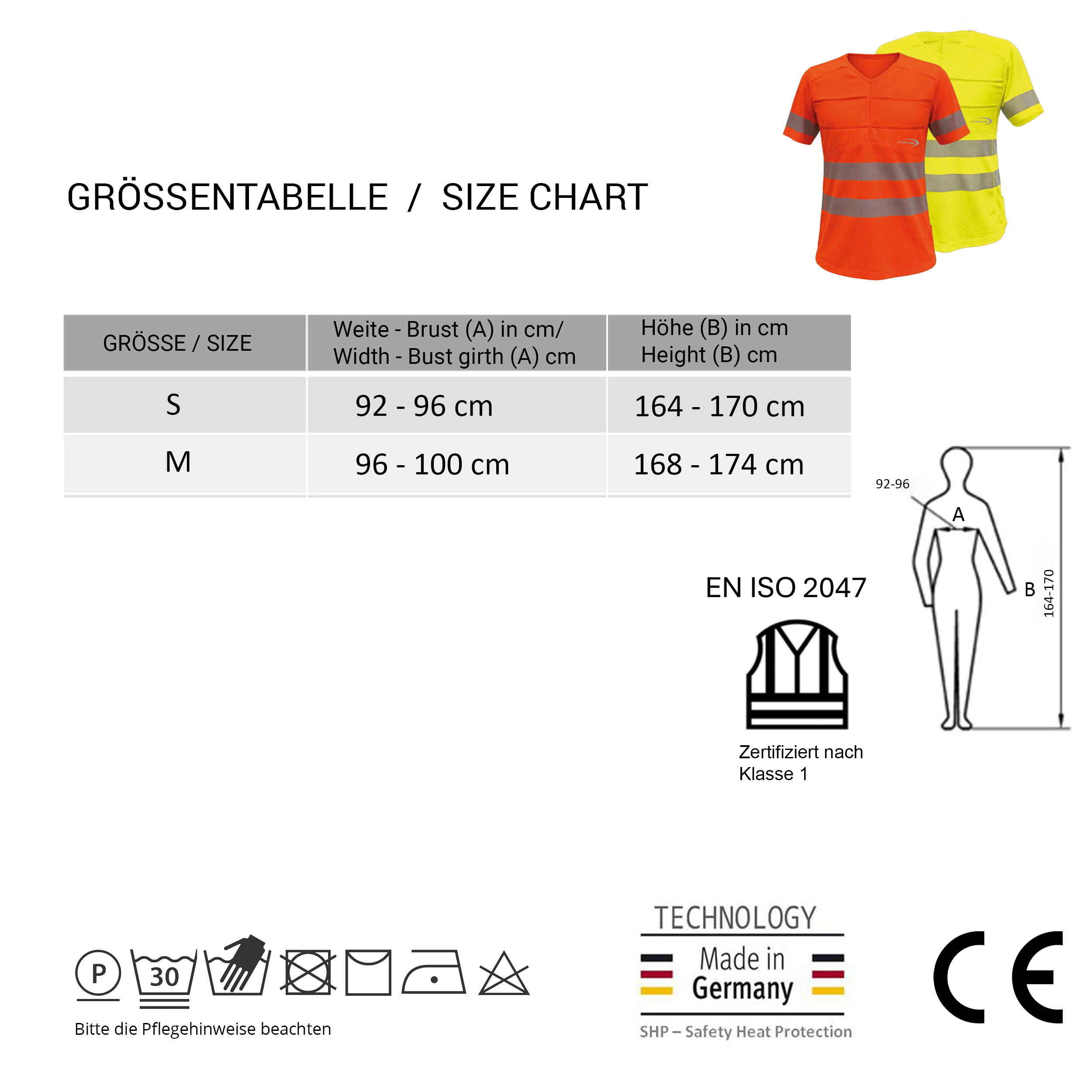 E.COOLINE PowerSignal T-Shirt SX3 ad alta visibitlitá di classe 1 - immagine 8
