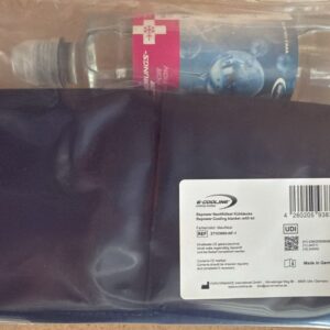Kit di ricarica 1 – Coperta refrigerante, bottiglia d'acqua, carta assorbente